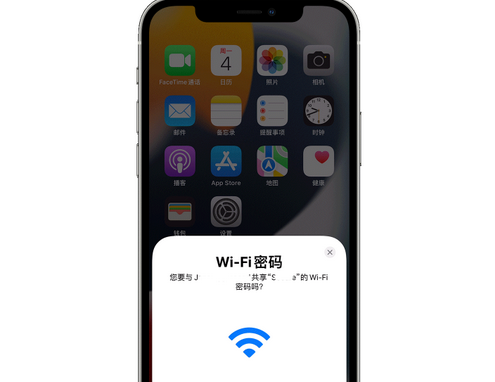 沙湖镇苹果15维修店分享iPhone15如何共享Wi-Fi密码 